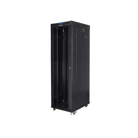 Lanberg 19" 42U Szabadon álló Rackszekrény Black