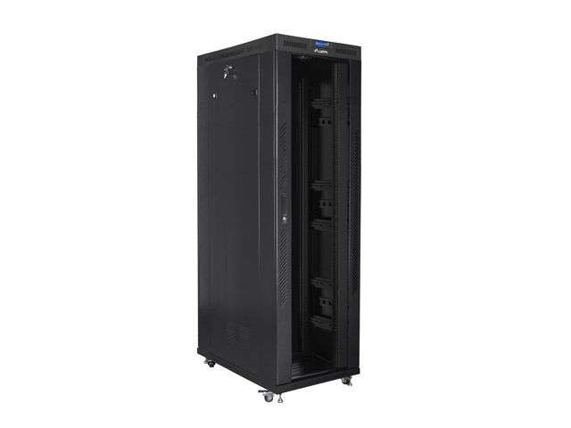 Lanberg 19" 42U Szabadon álló Rackszekrény Black