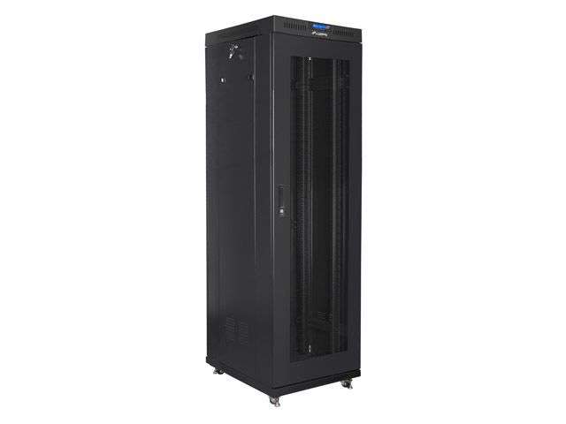 Lanberg 19" 42U Szabadon álló Rackszekrény Black