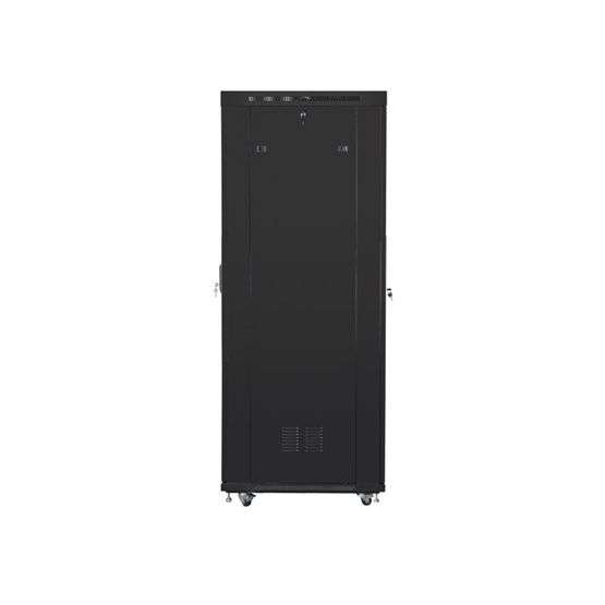 Lanberg 19" 42U Szabadon álló Rackszekrény Black