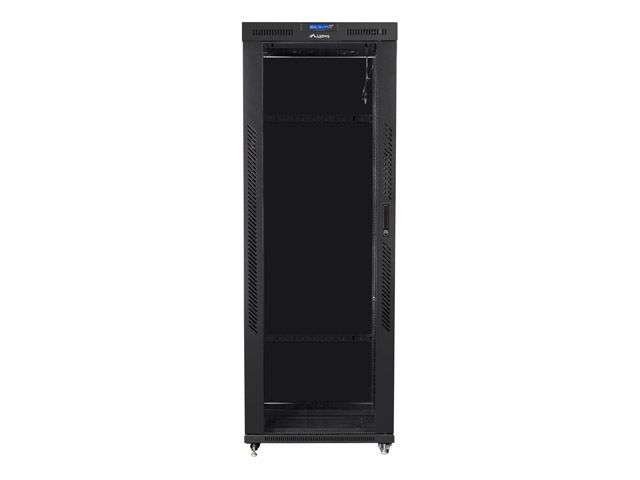 Lanberg 19" 42U Szabadon álló Rackszekrény Black