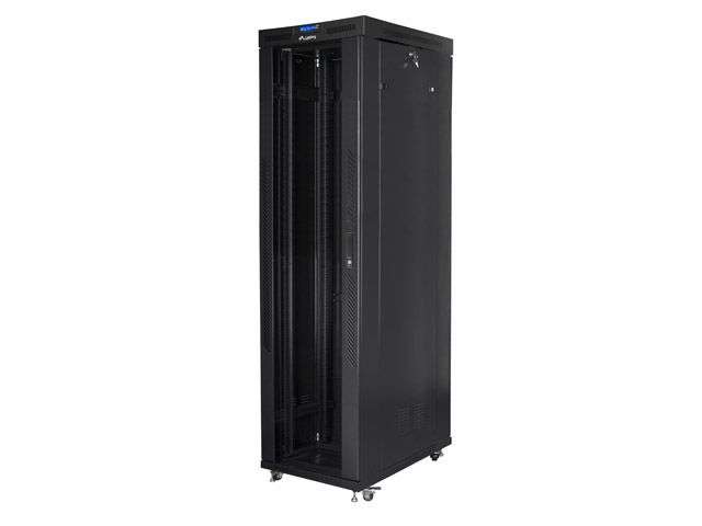 Lanberg 19" 47U Szabadon álló Rackszekrény Black