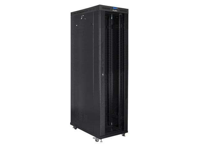 Lanberg 19" 47U Szabadon álló Rackszekrény Black