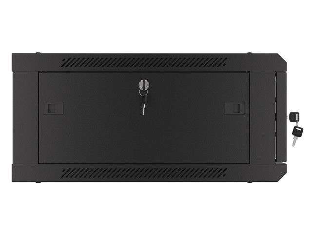 Lanberg 19" 4U Falra szerelhető Rackszekrény Black