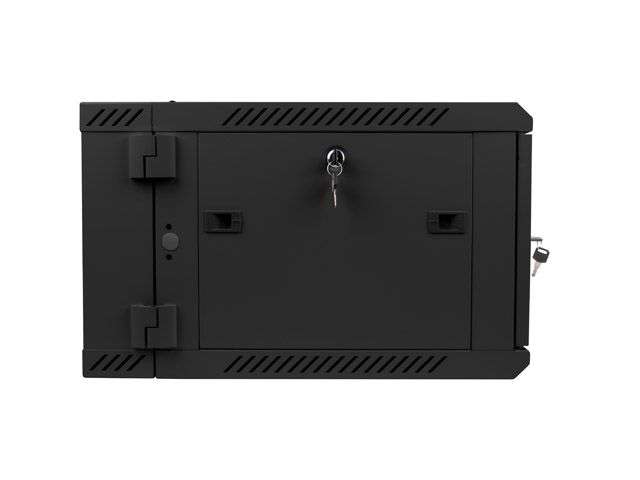 Lanberg 19" 6U Falra szerelhető Rackszekrény Black