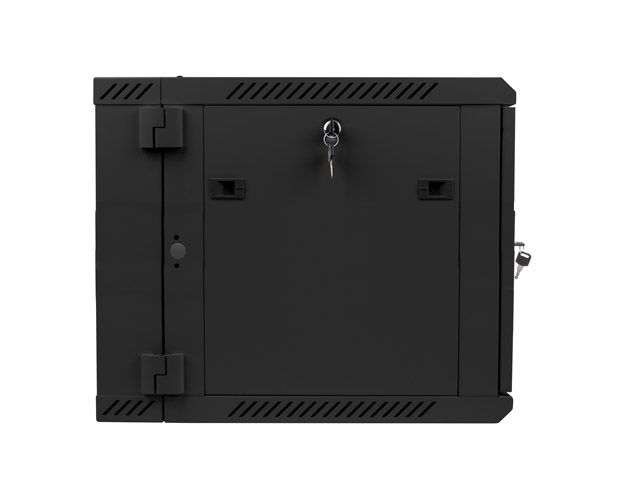 Lanberg 19" 9U Falra szerelhető Rackszekrény Black