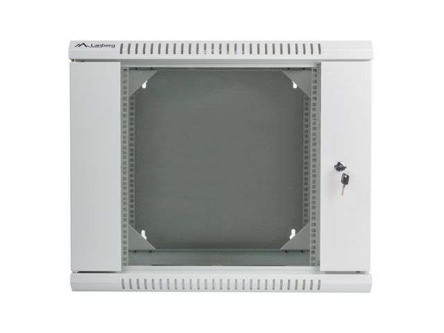 Lanberg 19" 9U Falra szerelhető Rackszekrény Grey