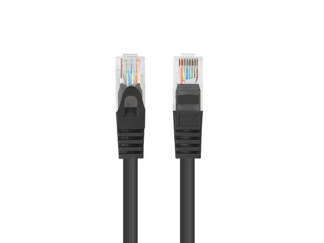 Lanberg CAT5e UTP Patch Cable 0,25m Black
