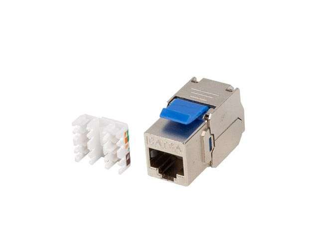 Lanberg Keystone Modul szerszám nélkül szerelhető RJ45 CAT.6a FTP