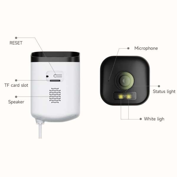 Laxihub O3 Outdoor Wi-Fi 4MP/2.5K Bullet Camera