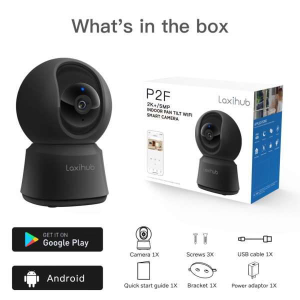 Laxihub WiFi IP Cameras Speed 12F