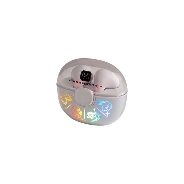 Lazer Built Harry Potter Hogwarts Light-Up TWS Headset White