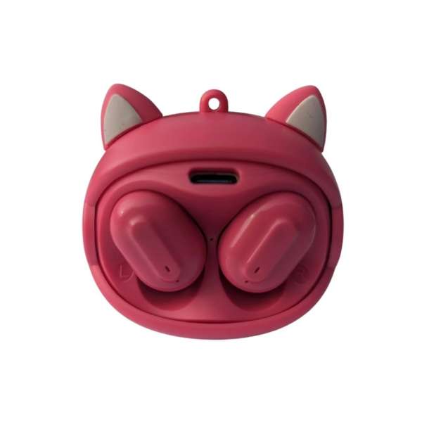 Lazer Built Squishmallows Face-change Fifi TWS Bluetooth Headset Pink