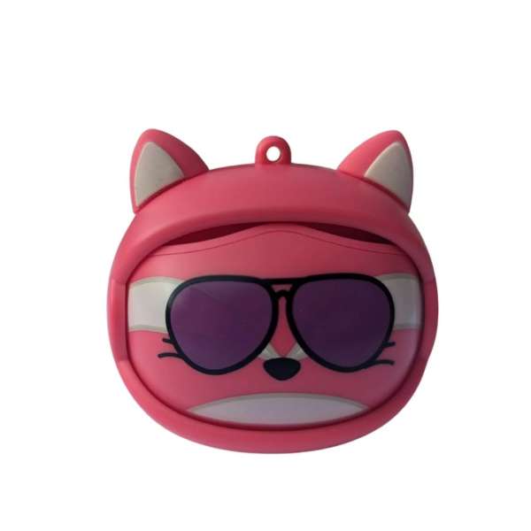 Lazer Built Squishmallows Face-change Fifi TWS Bluetooth Headset Pink