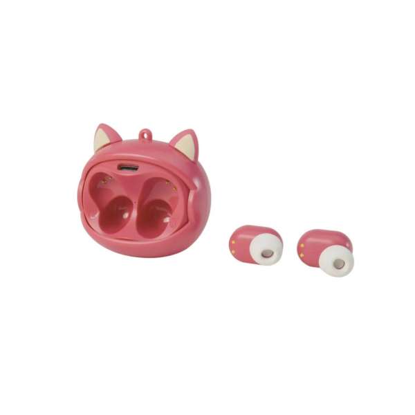Lazer Built Squishmallows Face-change Fifi TWS Bluetooth Headset Pink
