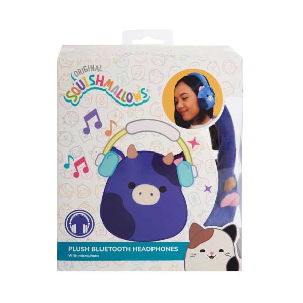 Lazer Built Squishmallows Ingred Portable Bluetooth Headset Blue