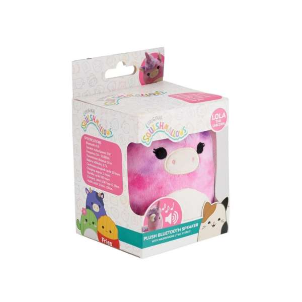 Lazer Built Squishmallows Lola Portable Bluetooth Speaker