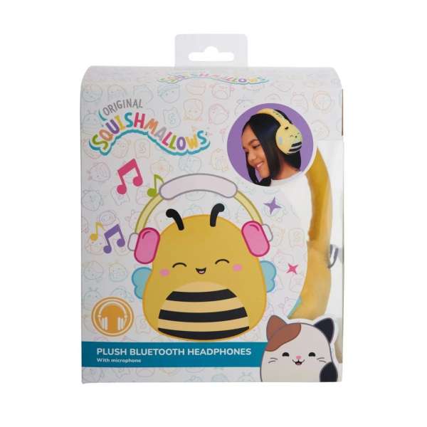 Lazer Built Squishmallows Sunny Portable Bluetooth Headset Yellow