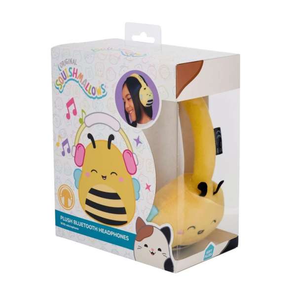 Lazer Built Squishmallows Sunny Portable Bluetooth Headset Yellow