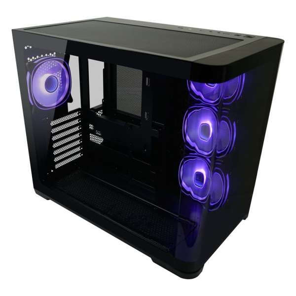 LC Power Gaming 8001B Tempered Glass Pro-Storm Dark