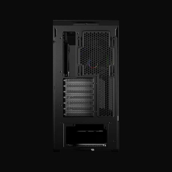 LC Power Gaming 812B Onyx Vision Tempered Glass Black