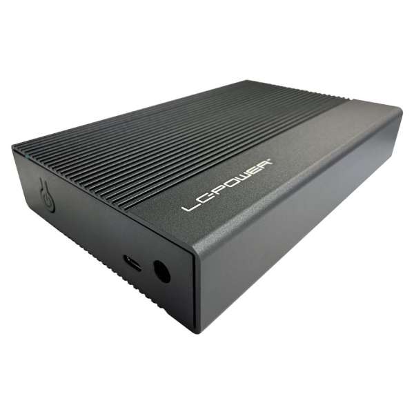 LC Power LC-35U3-C USB3.2 HDD Enclosure Black
