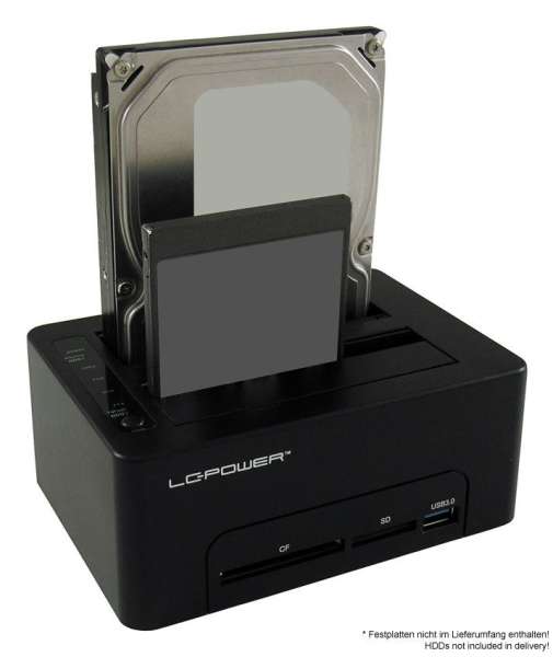 LC Power LC-DOCK-U3-CR HDD docking station