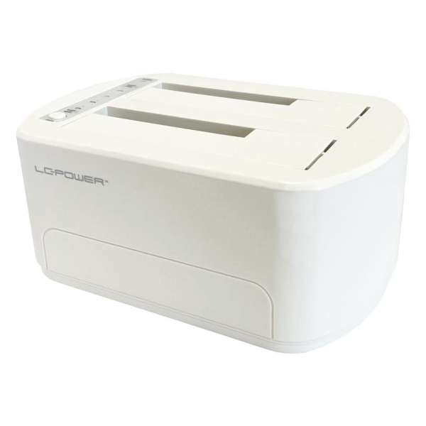 LC Power LC-DOCK-U3-VI HDD Docking Station White