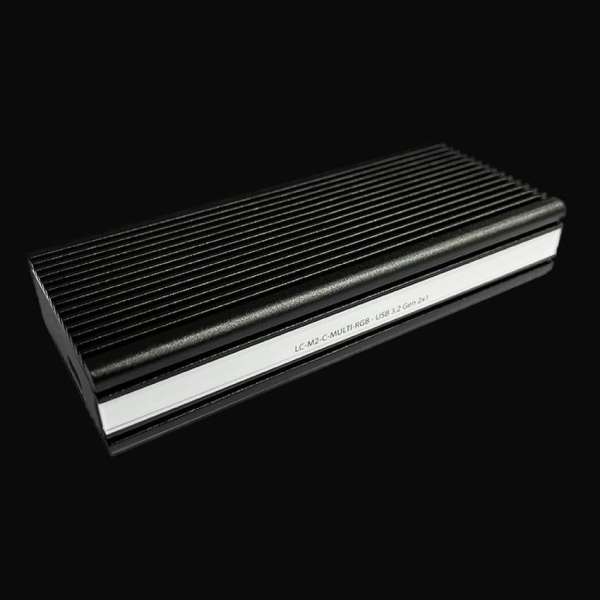 LC Power LC-M2-C-MULTI-RGB External M.2 SSD enclosures