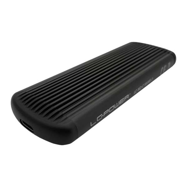 LC Power LC-M2-C-NVME-2 M.2 NVMe SSD Enclosure Black