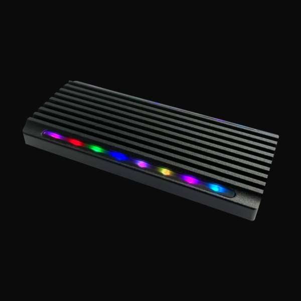 LC Power LC-M2-C-NVME-4 M.2 NVMe SSD Enclosure Black