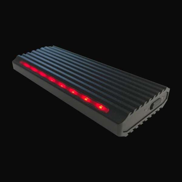 LC Power LC-M2-C-NVME-4 M.2 NVMe SSD Enclosure Black