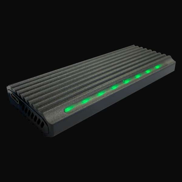 LC Power LC-M2-C-NVME-4 M.2 NVMe SSD Enclosure Black