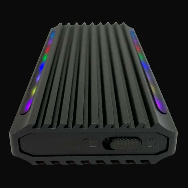 LC Power LC-M2-C-NVME-4 M.2 NVMe SSD Enclosure Black