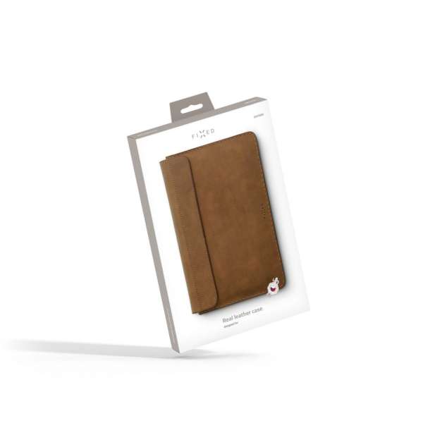 FIXED Bőrtok Oxford for Apple iPad 9.7"(2016/2017/2018), iPad Air, iPad Air 2, iPad Pro 9.7"(2016) Brown
