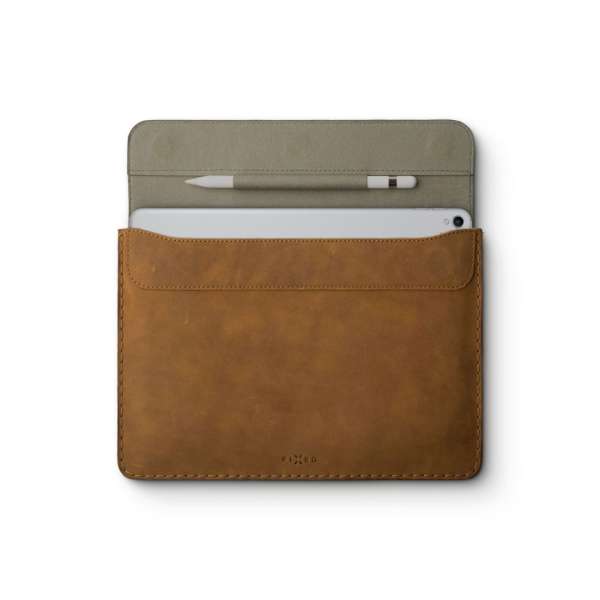 FIXED Bőrtok Oxford for Apple iPad 9.7"(2016/2017/2018), iPad Air, iPad Air 2, iPad Pro 9.7"(2016) Brown