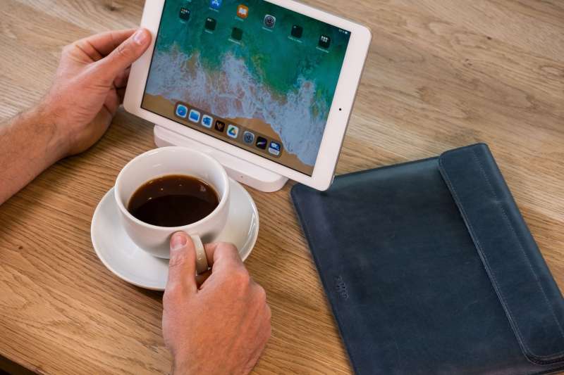FIXED bőr tok Oxford Apple iPad Pro 12.9 " (2018/2020), kék