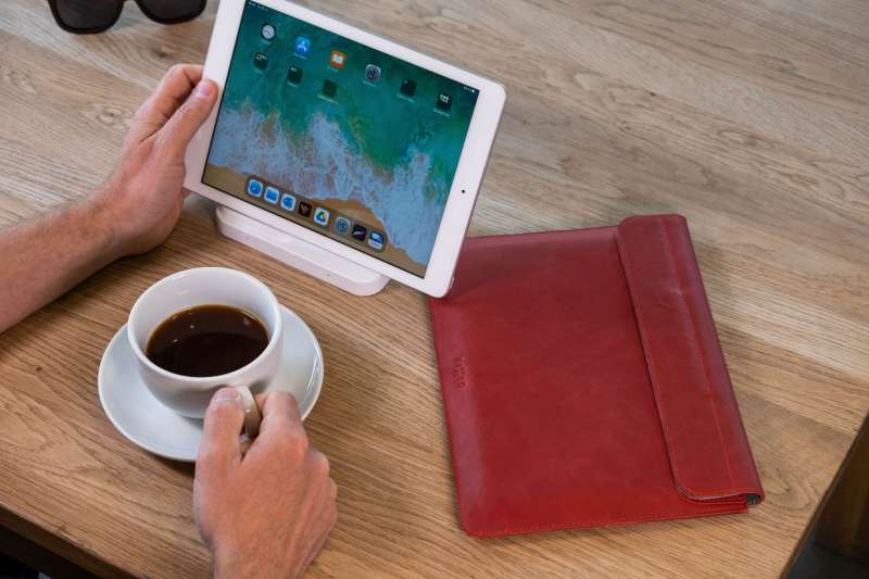 FIXED bőr tok Oxford az Apple iPad Pro 12.9 " (2018/2020) készülékhez, piros