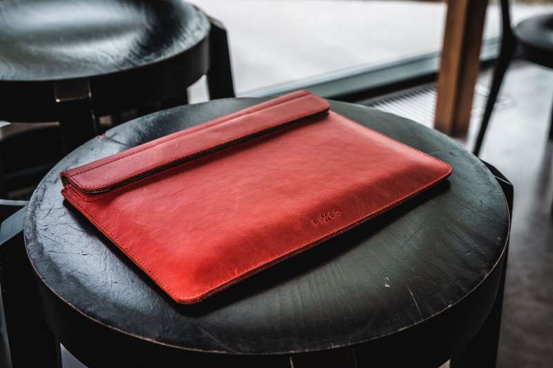 FIXED bőr tok Oxford az Apple iPad Pro 12.9 " (2018/2020) készülékhez, piros