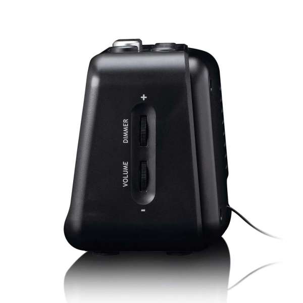 Lenco CR-28BK Clock Radio Black