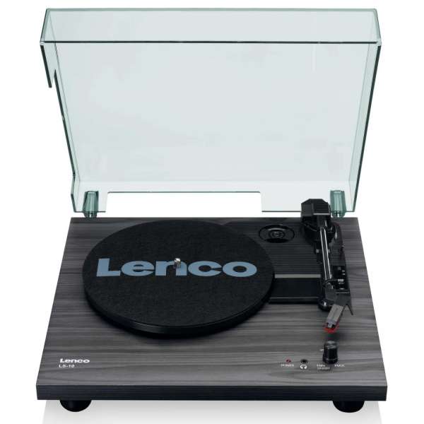 Lenco LS-10 Lemezlejátszó beépített hangszóróval Black