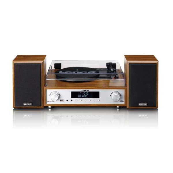 Lenco MC-160WD Hifi Stereo System Wood