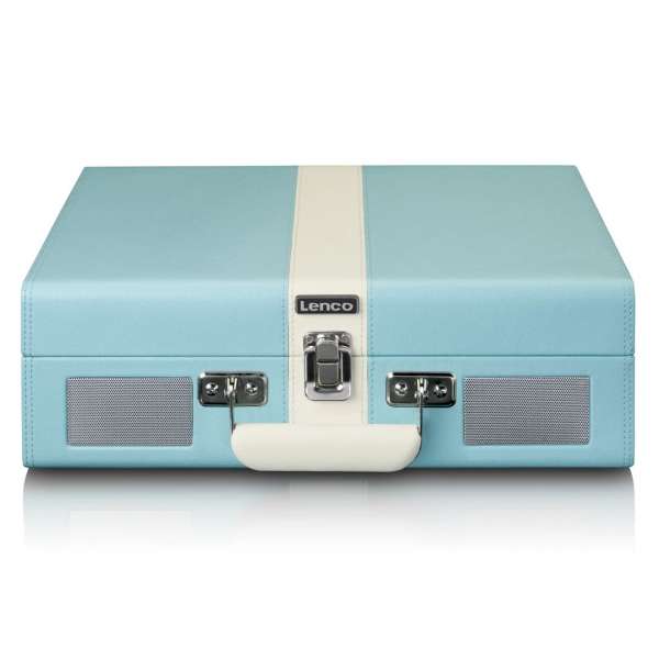 Lenco TT-110 Bakelit Lemezlejátszó beépített hangszóróval Blue/White