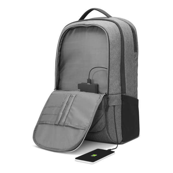Lenovo 17" Business Casual Backpack Charcoal Grey