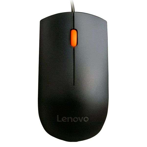 Lenovo 300 Wired USB Mouse Black