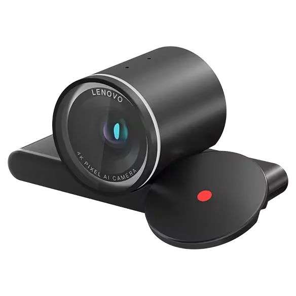 Lenovo 4K Pro Webkamera Black