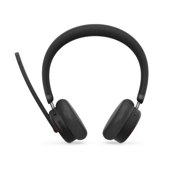Lenovo 6550 Dual-Mode ANC (USB-A) Bluetooth Headset Black