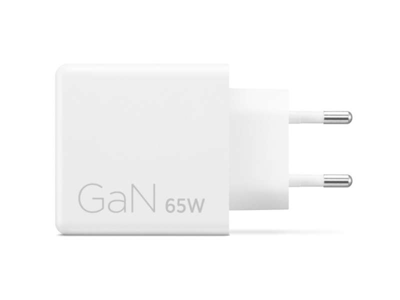Lenovo Dual USB-C 65W GaN Charger White