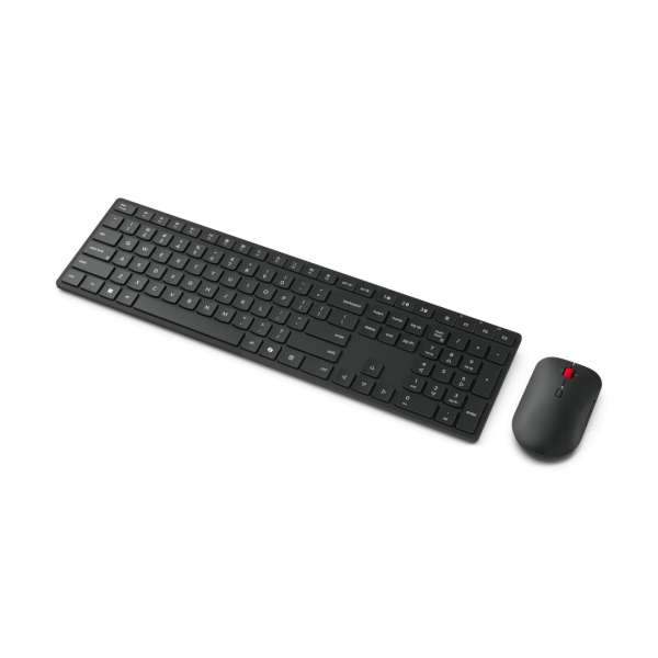 Lenovo Pro 6000 Wireless Bluetooth Multi-Mode Combo Keyboard and Mouse Black HU