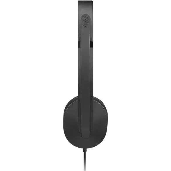 Lenovo USB-A Wired Stereo Gen 2 Headset Black